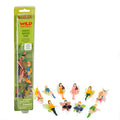 Wild Republic Fairy Figurines Tube – 10 Hand-Painted Winged Fairies with 5 Poses, 2 to 2.25 Inches, Reusable Tube for Travel and Storage, Ages 3+