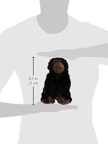 Wild Republic Gorilla Baby Plush - 7-Inch Cuddlekins Stuffed Animal, Surface Washable