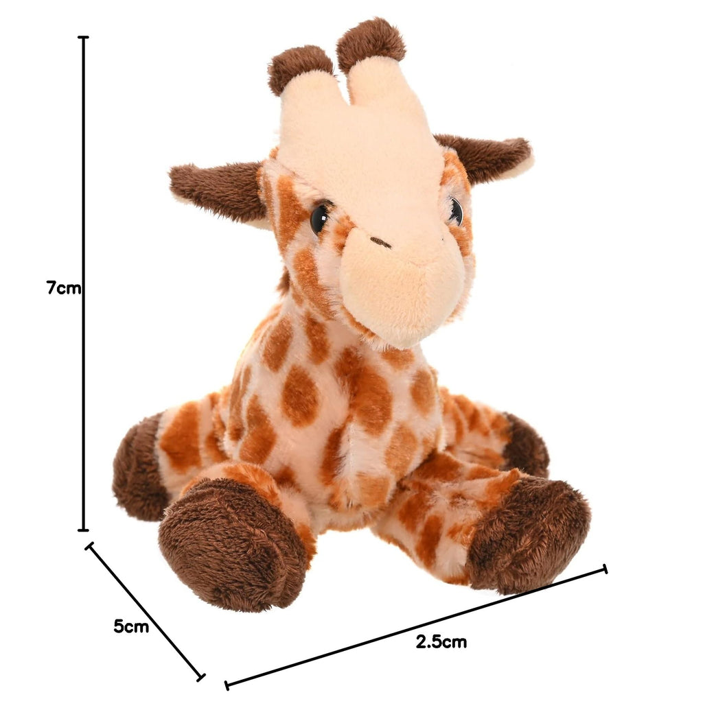 Wild Republic Hug'Ems Giraffe Plush – 7 Inch Stuffed Animal Toy for Kids