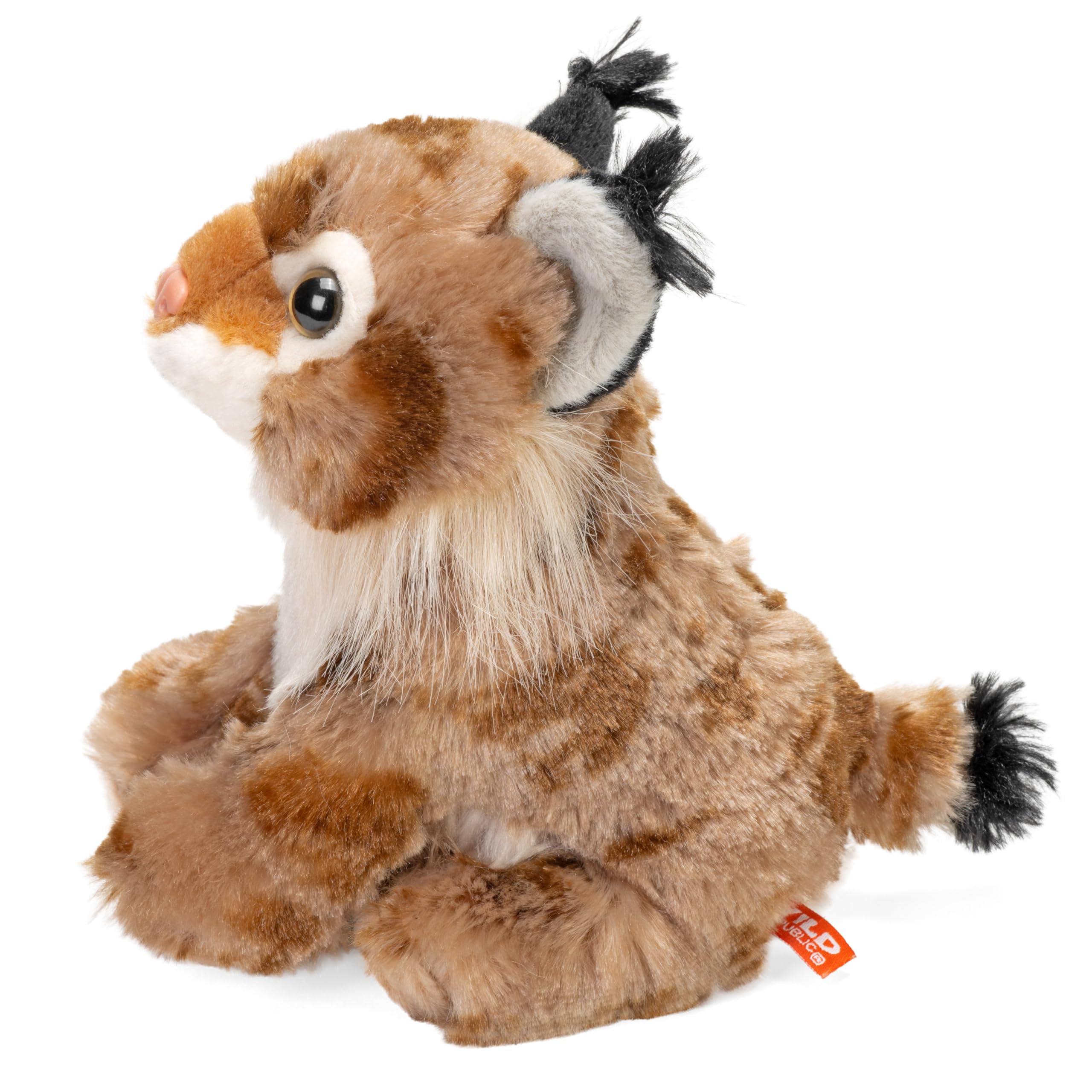 Wild Republic Lynx Baby Plush, 8 Inches – Realistic Stuffed Animal Toy for Kids