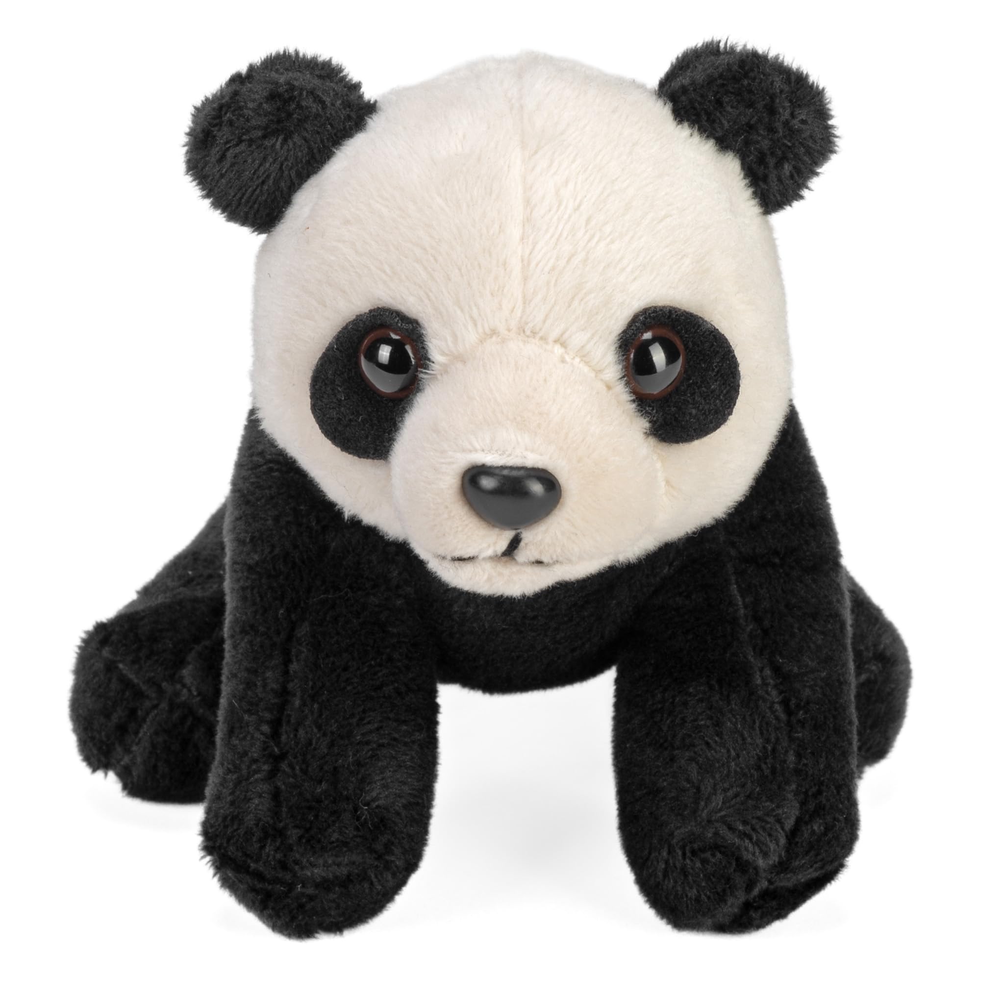 Wild Republic Pocketkins Eco Panda – 5-Inch Stuffed Animal Made from Recycled Materials