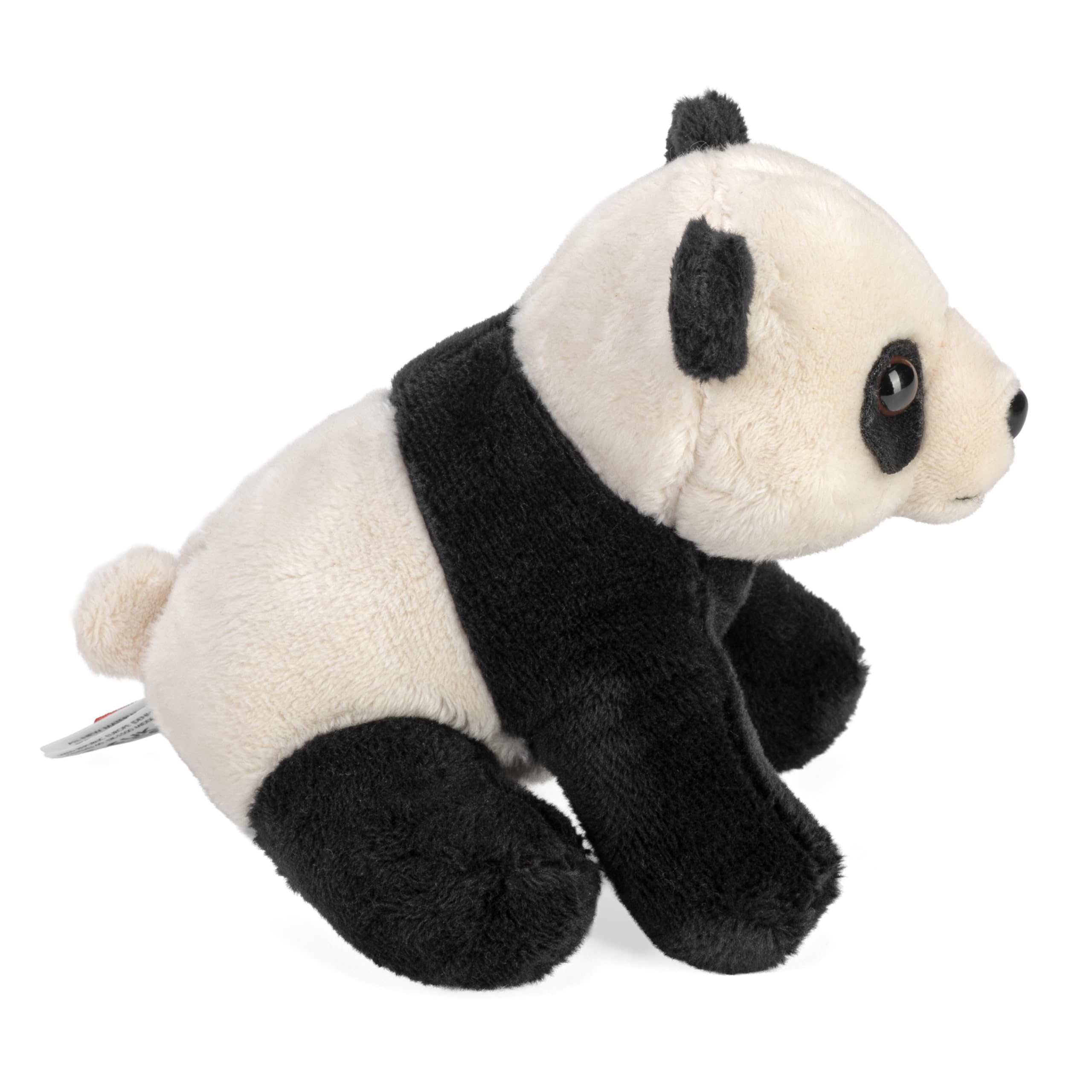 Wild Republic Pocketkins Eco Panda – 5-Inch Stuffed Animal Made from Recycled Materials