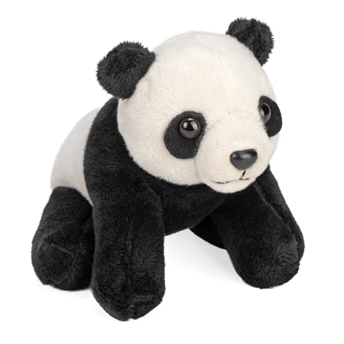 Wild Republic Pocketkins Eco Panda – 5-Inch Stuffed Animal Made from Recycled Materials