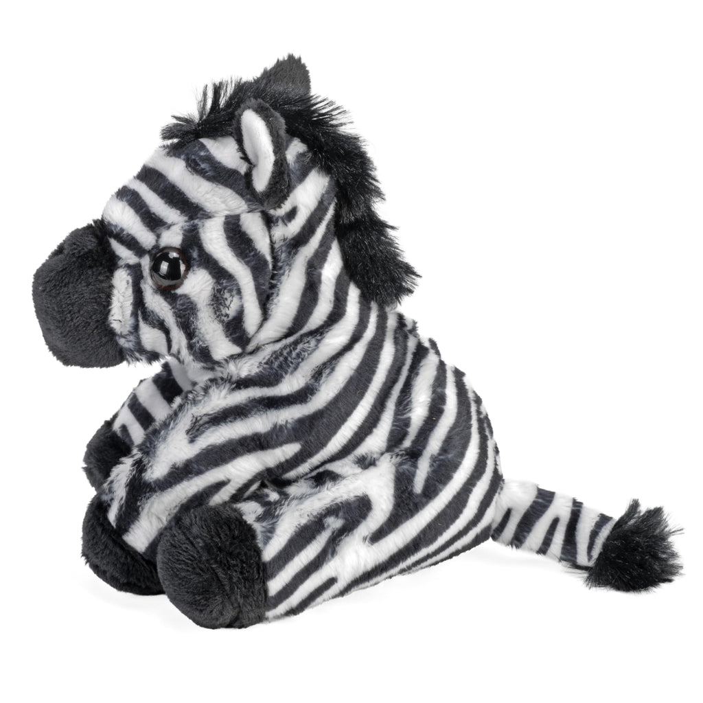 Wild Republic Pocketkins Eco Zebra – 5-Inch Recycled Plush Toy, Eco-Friendly Stuffed Animal