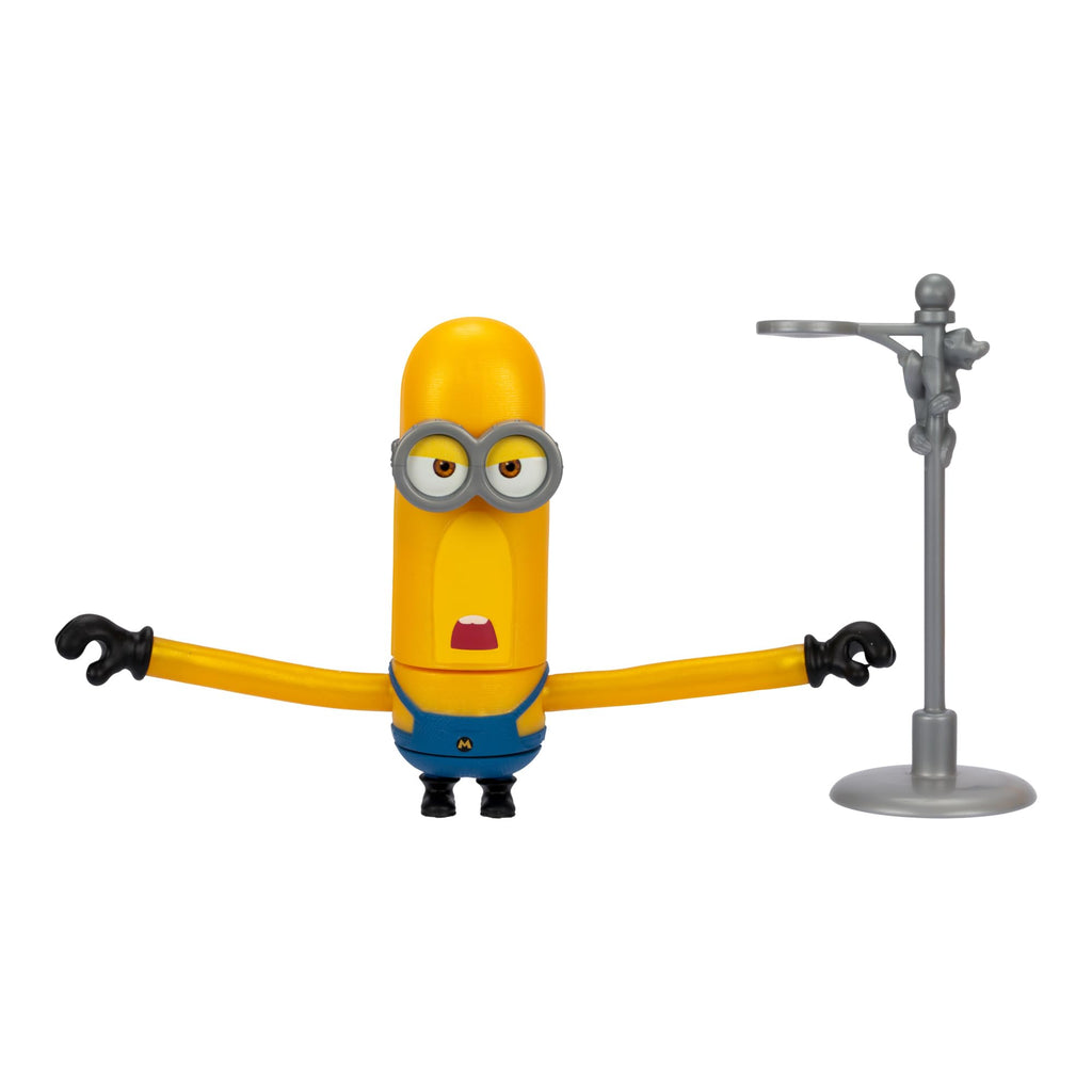 Wild Spinning Mega Tim Action Figure from Despicable Me 4 – Press Down to Spin and Knock Down