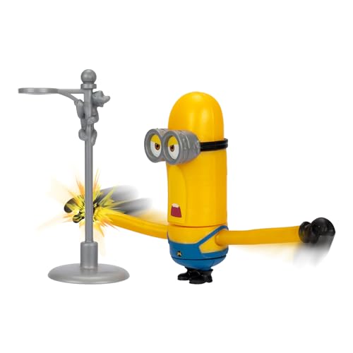 Wild Spinning Mega Tim Action Figure from Despicable Me 4 – Press Down to Spin and Knock Down