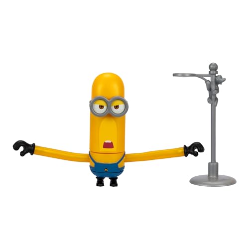 Wild Spinning Mega Tim Action Figure from Despicable Me 4 – Press Down to Spin and Knock Down