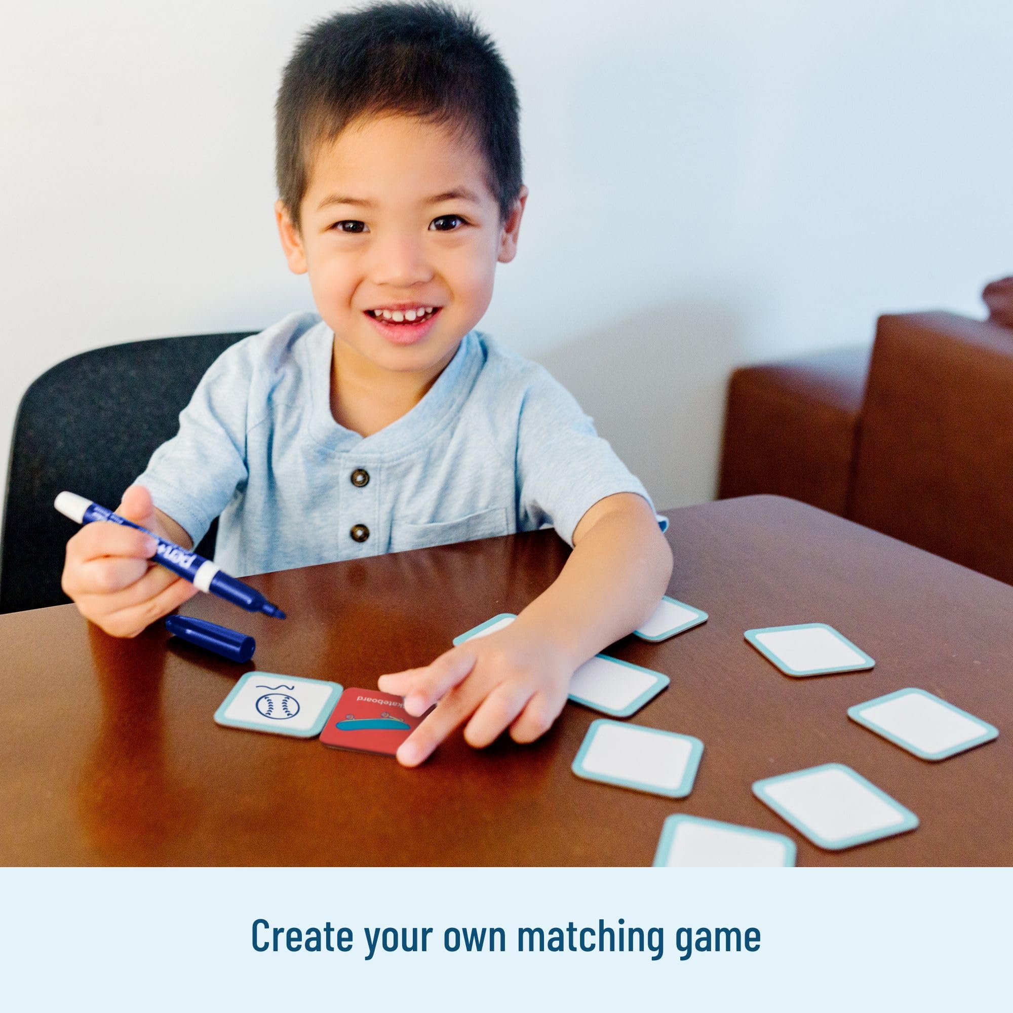 Wildkin Memory Matching Game – 18 Transportation Pairs for Toddlers & Preschoolers