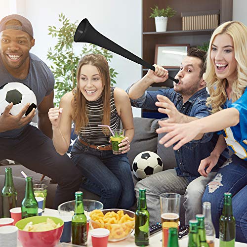 Windy City Novelties Black Collapsible Stadium Horn 28" - Loud Vuvuzela Noisemaker for Sports Fans