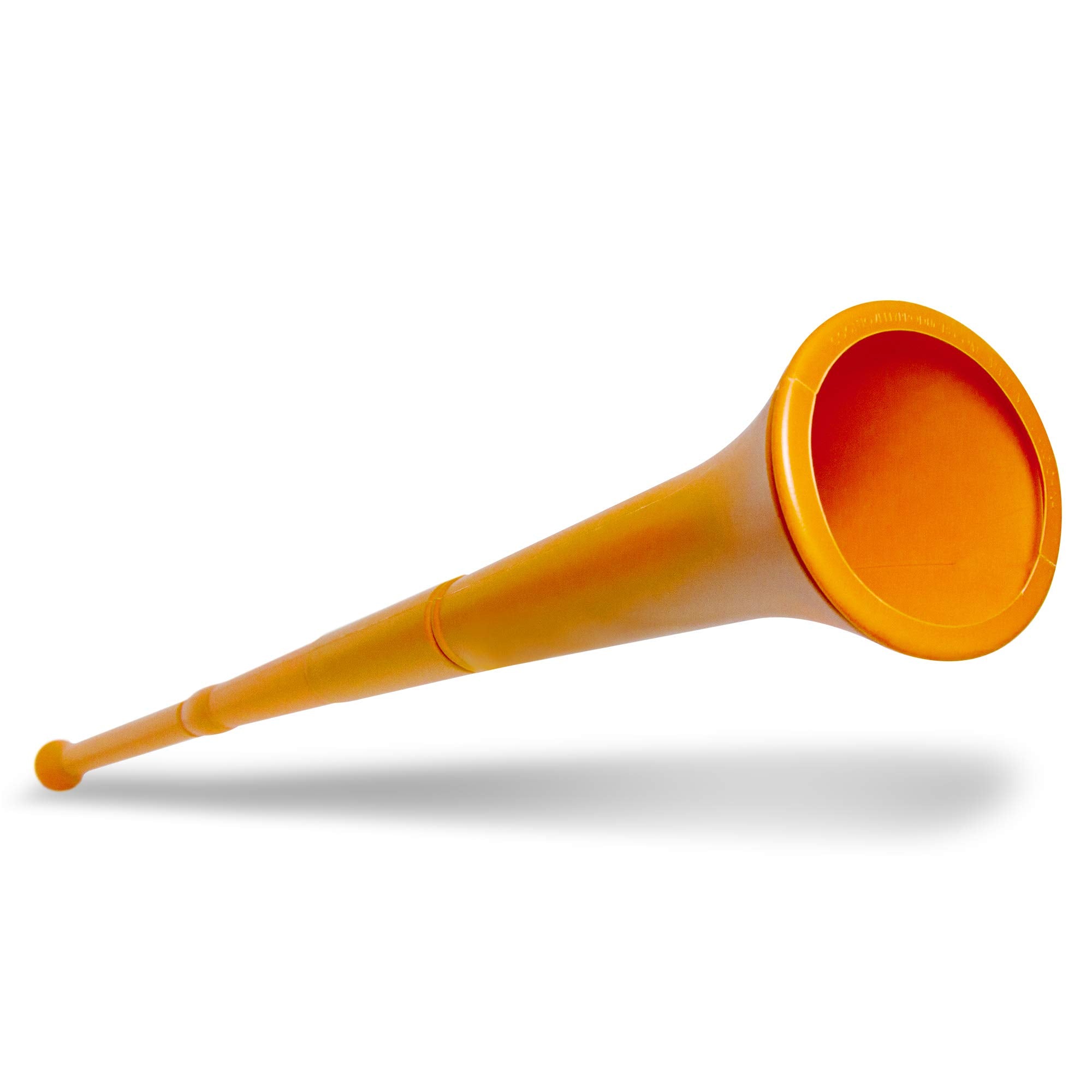Windy City Novelties Orange Collapsible Stadium Horn – 28-Inch Loud Noisemaker