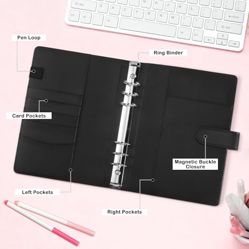 WITHYU A5 Photocard Binder – PU Leather 240-Card Album with Magnetic Closure