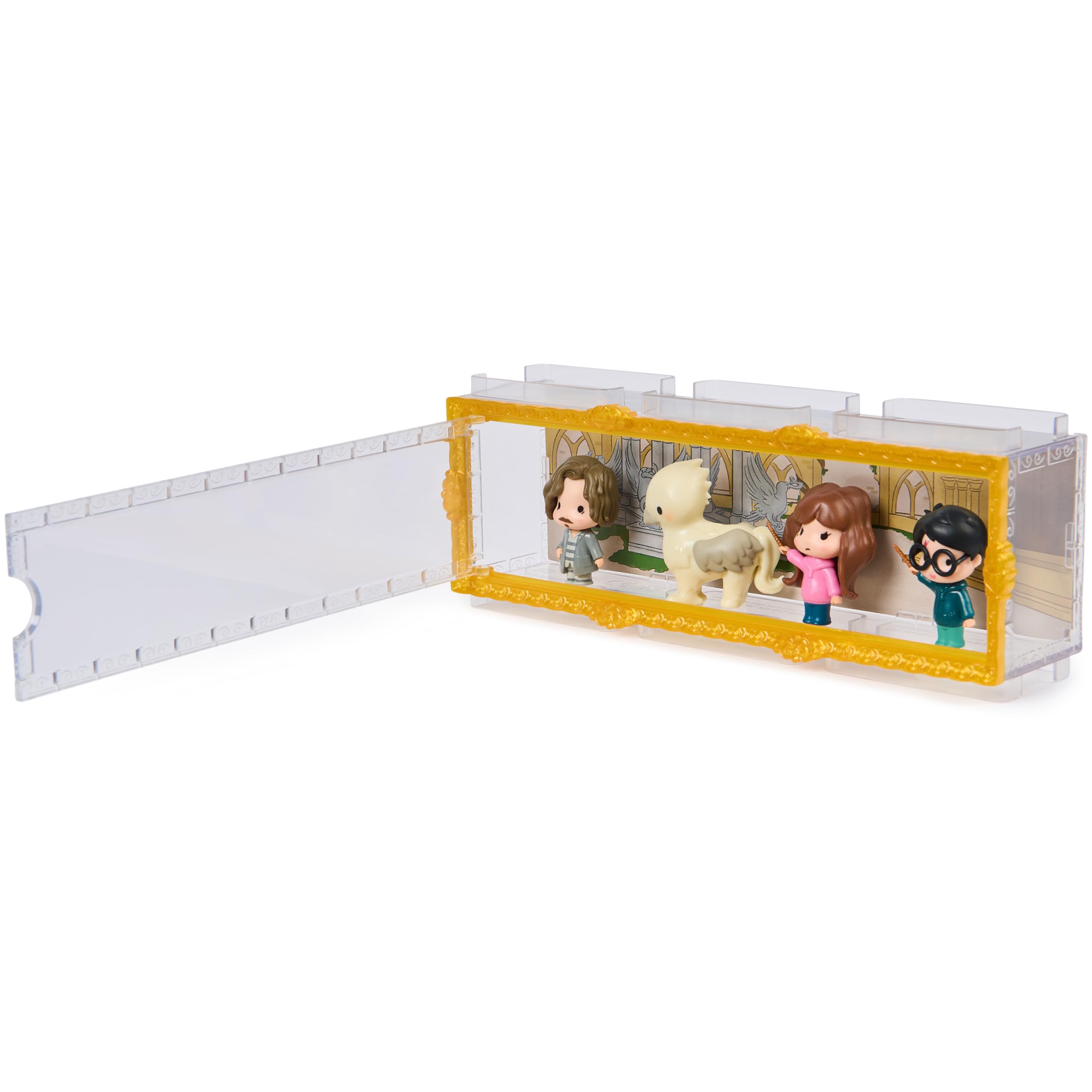 Wizarding World Harry Potter Micro Magical Moments Prisoner of Azkaban Rescue Set – 4 Mini Figures and Stackable Display Case