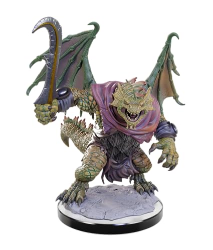 WizKids D&D Nolzur's Marvelous Miniatures: Draconian Foot Soldier & Mage Unpainted Set