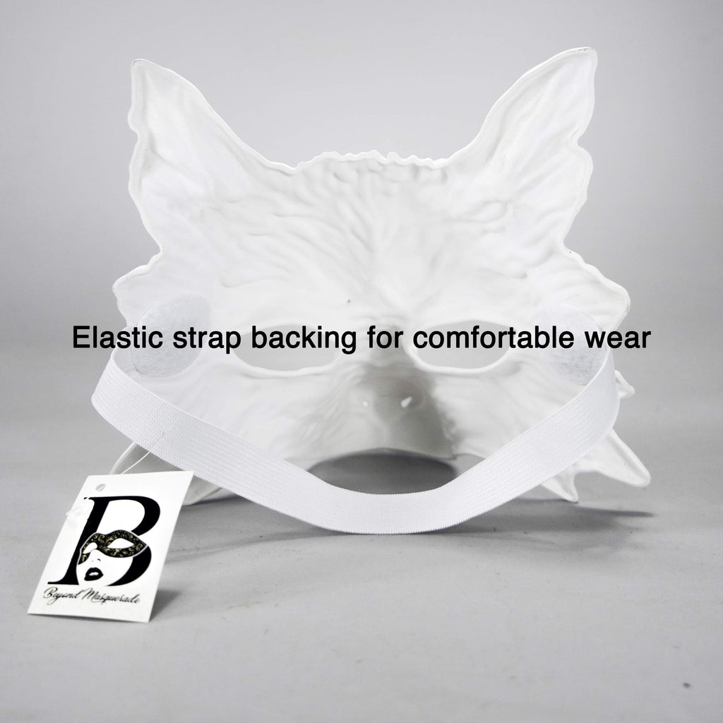 Wolf Mask for Masquerade and Cosplay – Eco-Friendly Hand Washable Adult Mask by Beyond Masquerade