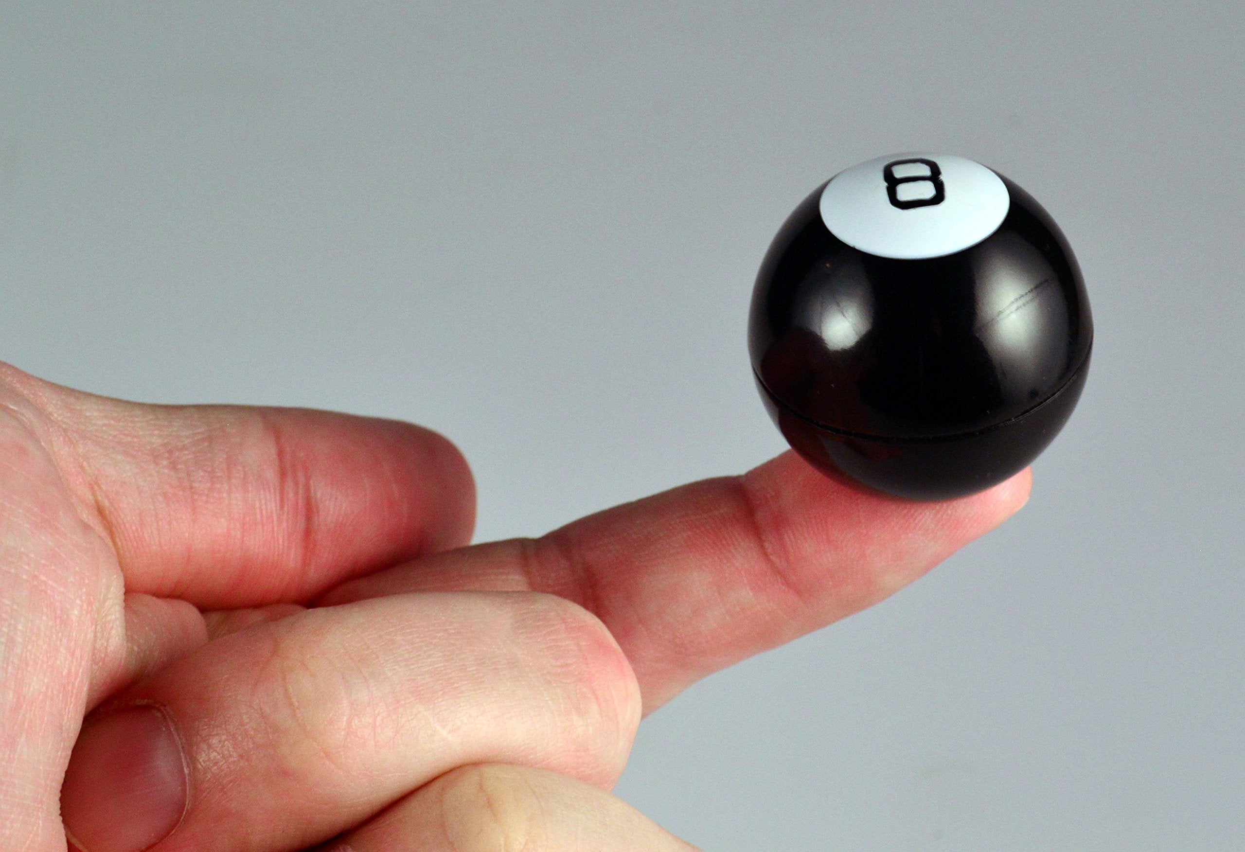 World's Smallest Magic 8 Ball – Miniature, Fully Functional Fortune Teller with 10 Answers