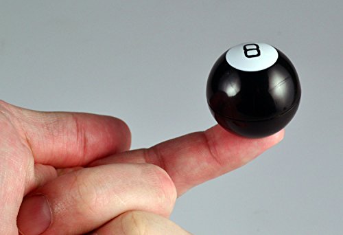 World's Smallest Magic 8 Ball – Miniature, Fully Functional Fortune Teller with 10 Answers