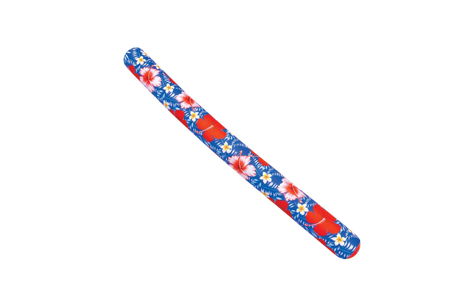 WOW Sports Inflatable Floral Noodle – Red PVC Float for Pools & Lakes