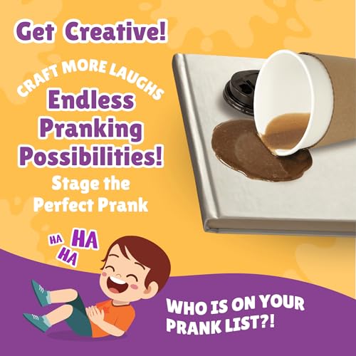 WOWMAZING WatchMePrank Coffee Cup Prank Kit – Realistic Fake Spill Gag Gift