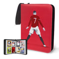 WTVIDAS Soccer Card Binder – 400 Pockets Waterproof PU Storage Book for Trading Cards