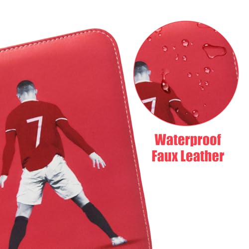 WTVIDAS Soccer Card Binder – 400 Pockets Waterproof PU Storage Book for Trading Cards