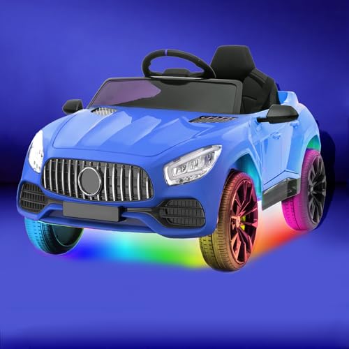 WUYXPG LED Strip Lights for Power Wheels - 50cm Waterproof Underbody Lights for Kids Ride-On Cars, Black Wires