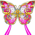 Xida Pink Butterfly Kite – Easy-to-Fly Large Kite with 300ft Handle for Kids & Adults