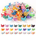 XIHIRCD 48-Piece Mini Resin Axolotl Figurines – 3 Styles (Luminous, Glitter, Solid) for DIY, Garden, Dollhouse Decor