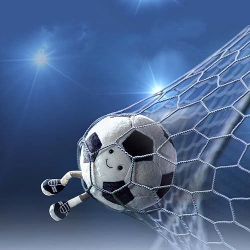 XIYUAN 13.7-Inch Football Plush Toy – Soft Stuffed American Soccer Doll with Feet, Cute Decorative Pillow for Kids