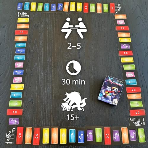 Xylotar Card Game – Trick-Taking with Deduction for 2–5 Players, 30-Minute Gameplay by Bézier Games