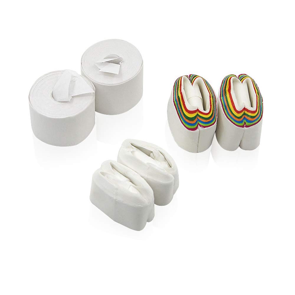 Yahpetes Mouth Coils - 12 Pack Multicolored Paper Streamers for Stage Magic Tricks