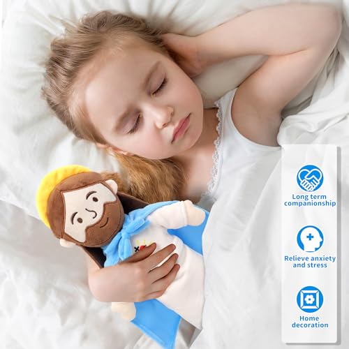 Yelakey Jesus Plush Doll 13 Inch - Soft Stuffed Religious Toy for Kids