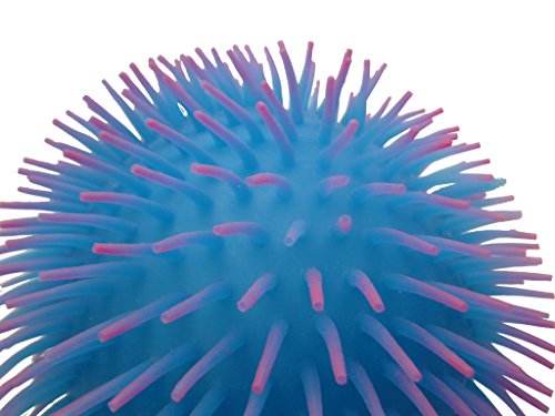 Yellow Jumbo 9-Inch Knobby Puffer Sensory Ball by Curious Minds Busy Bags