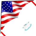 YFAFENGS Large Delta Kite for Kids & Adults – Waterproof, Easy to Fly with Line and Handle