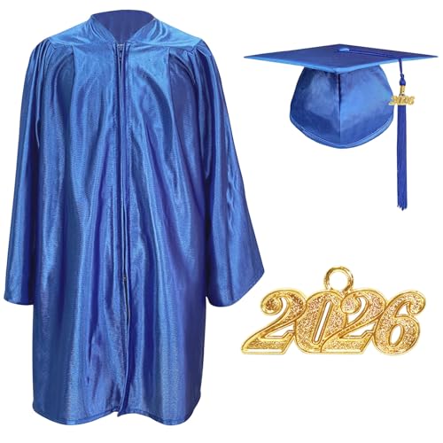 YIIOSS Preschool & Kindergarten 2026 Graduation Cap and Gown Set for Toddlers and Kids