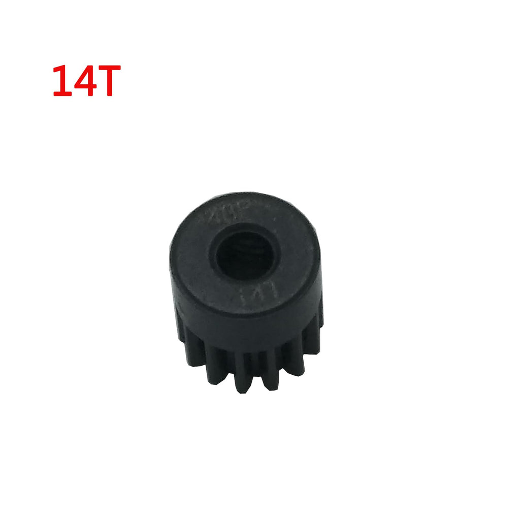 YijiaLink 48P Pinion Gear Set 5-Pack (14T-18T) Steel, 3.175mm Shaft for 1/10 RC Cars