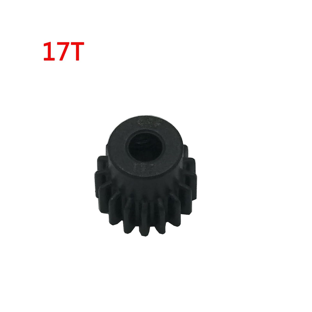 YijiaLink 48P Pinion Gear Set 5-Pack (14T-18T) Steel, 3.175mm Shaft for 1/10 RC Cars
