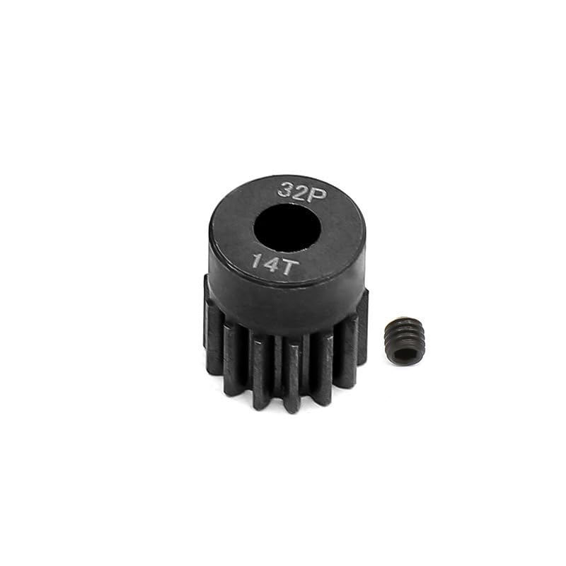 YijiaLink 5-Pack 32P 5mm Pinion Gear Set 13T-17T for 1/8 1/10 RC Cars
