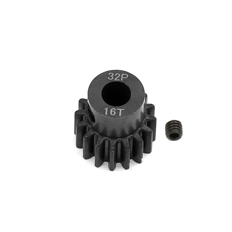 YijiaLink 5-Pack 32P 5mm Pinion Gear Set 13T-17T for 1/8 1/10 RC Cars