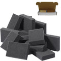 Yinkin 40-Pack EVA Foam Card Dividers for Storage Boxes – Black Shock Absorbing Spacers, 3.5 x 2.5 x 0.8 Inches
