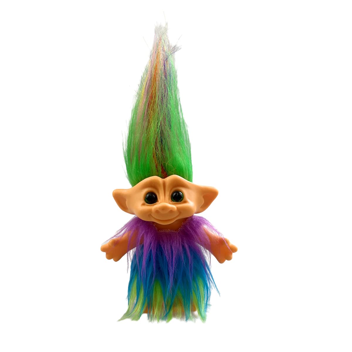 Yintlilocn Victoria Vintage Troll Doll – 7.5" Soft Hair Collectible for Crafts, Party Favors & School Projects