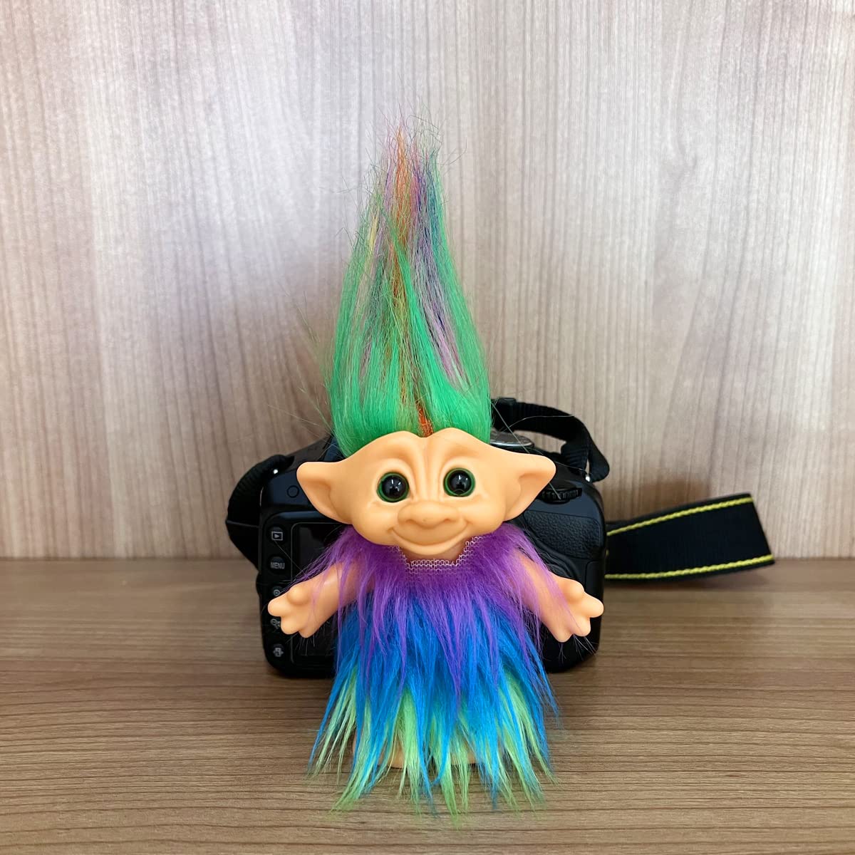 Yintlilocn Victoria Vintage Troll Doll – 7.5" Soft Hair Collectible for Crafts, Party Favors & School Projects