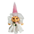 Yintlilocn Vintage Troll Doll – 7.5" White Retro Collectible with Soft Hair