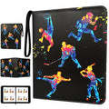 Yisheme 400-Pocket Sports Card Binder – 50 Removable Sleeves for Trading Cards
