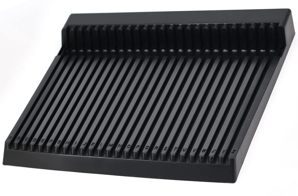 Yocoolfun Black Plastic Sprue Holder Stand for Gundam Model Parts - 25 Slots Organizer Rack