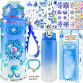 YOFUN Decorate Your Own Frozen Water Bottle Craft Kit for Girls Ages 3-8