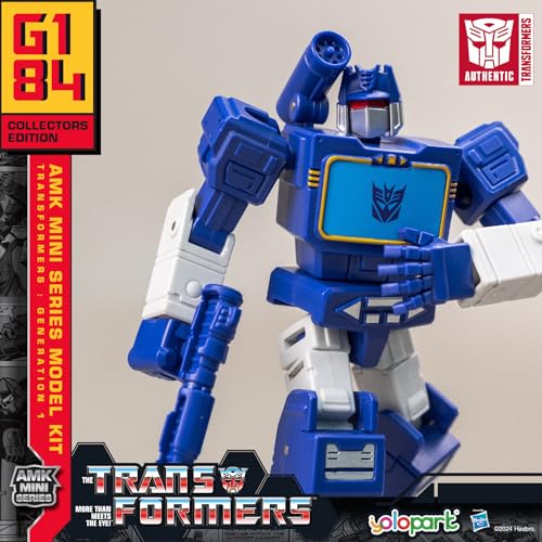 YOLOPARK AMK Mini Soundwave Action Figure – 4.33-Inch Highly Articulated Decepticon Model Kit