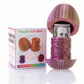 Yonaso Maze Egg Money Puzzle Box – 3D Hidden Compartment Brain Teaser with 4 Logic Challenges