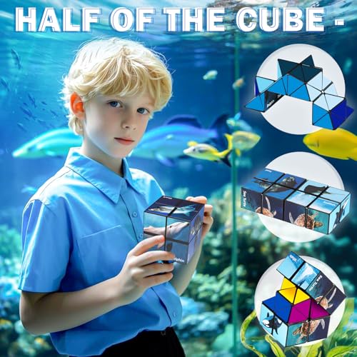 Yoshimoto Star Cube Set 2 in 1 – Magic Fidget Toy for Kids and Adults, Ages 8+