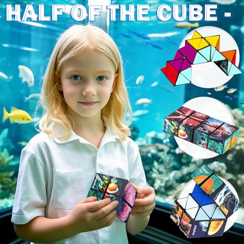 Yoshimoto Star Cube Set 2 in 1 – Magic Fidget Toy for Kids and Adults, Ages 8+