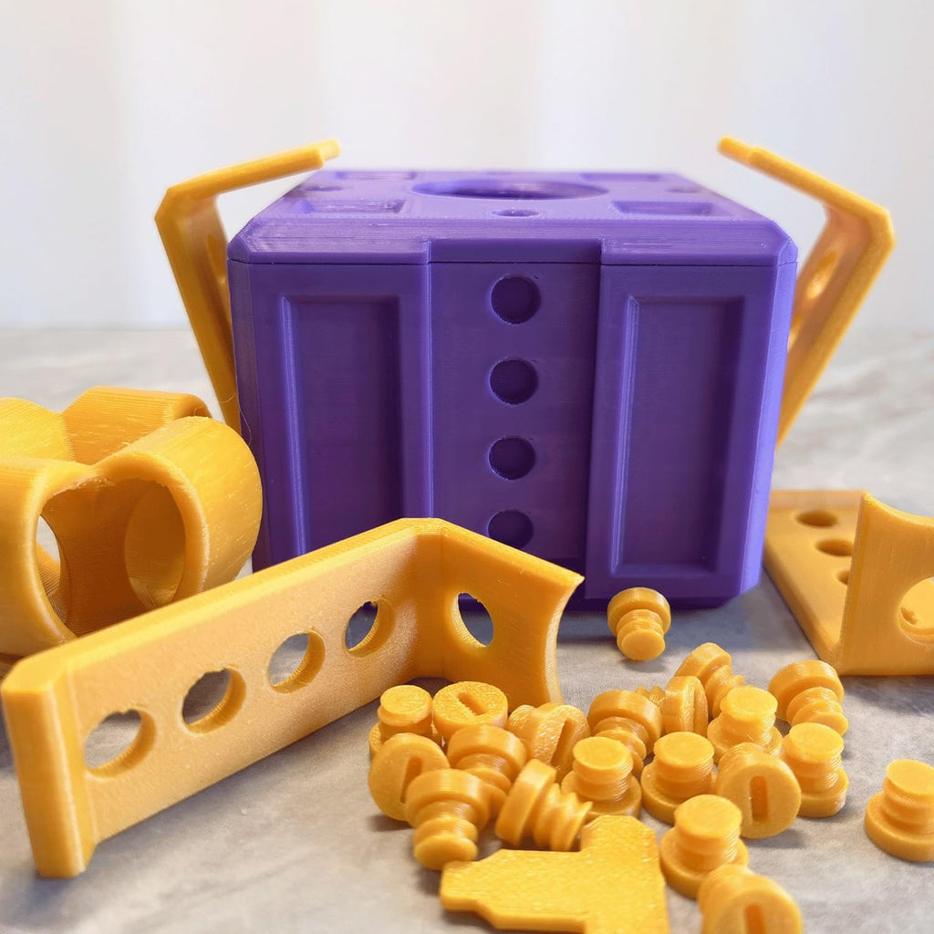 Younixo Annoying Gift Box with Screws – 3D Printed Prank Puzzle Box for Money or Gifts (20 Screws)